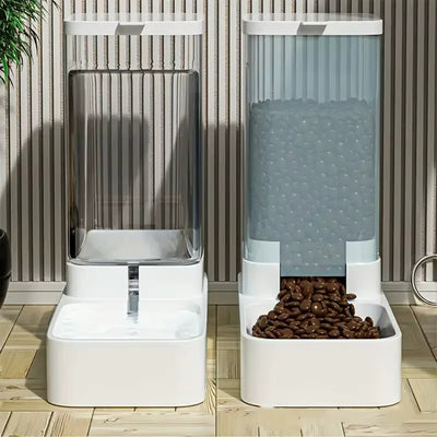 CheekyPaws™ Gravity Dog Food & Water Station