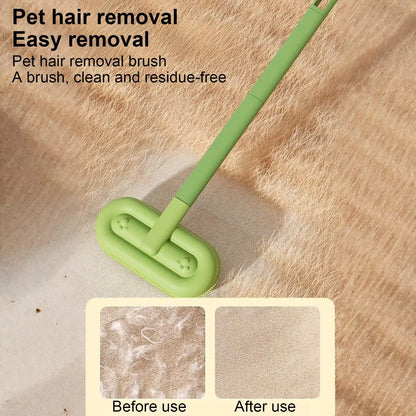 CheekyPaws™ Long-Handle Pet Hair Remover Brush