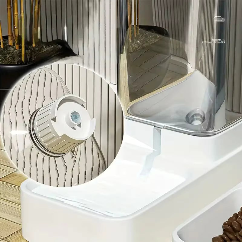 CheekyPaws™ Gravity Dog Food & Water Station